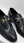 C Collection Leather Loafer - Black