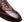 A close-up shot of a men's brown leather oxford shoe, showing the brogue detailing, laces, and polished finish against a white background.