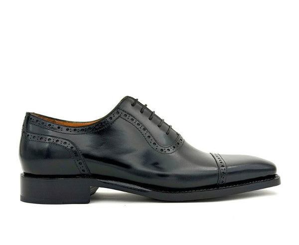 Ugo Vasare Ethan Leather Oxford - Black