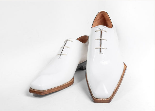 Ugo Vasare Patent Oxford - White