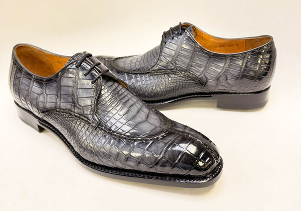 Ugo Vasare Jayden Alligator Shoe - Grey