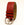 C Collection Leather Belt - Red