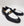 Maurice Lambskin Loafer - Black/White