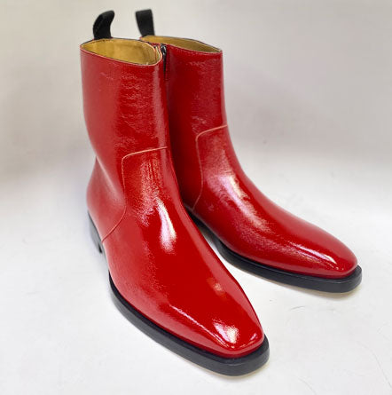Mezlan Marquez Leather Boot - Red