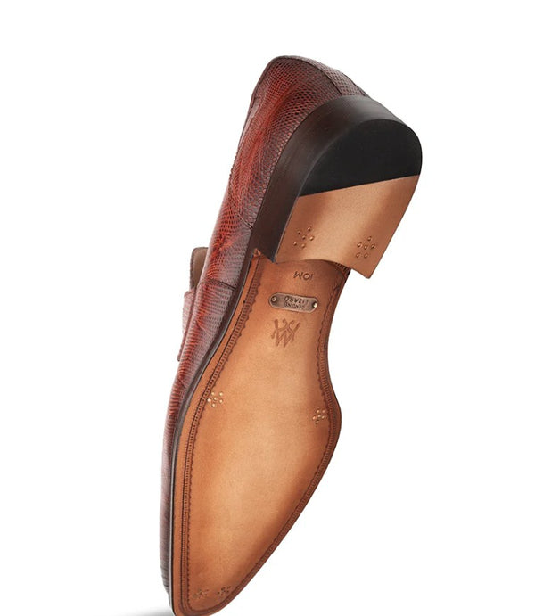 Mezlan Mayor Lizard Loafer - Sport