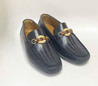 C Collection Miami Leather Driver - Charcoal