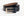 C Collection Leather Belt - Navy