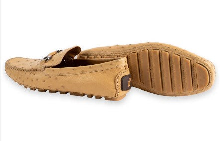 Pelle Palm Beach Ostrich Driver - Beige