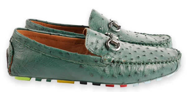 Pelle Palm Beach Ostrich Driver - Green
