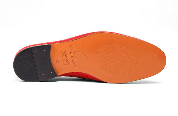 C Collection Palm Springs Loafer - Red