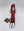 C Collection Leather Belt - Pomegranete