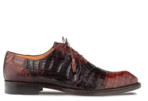 Mezlan Pueblo Crocodile Oxford - Sport/Chocolate