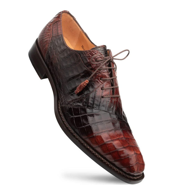Mezlan Pueblo Crocodile Oxford - Sport/Chocolate