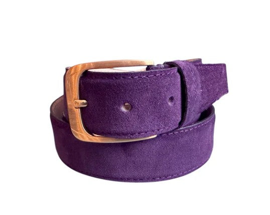 Corrente Suede Belt - Purple