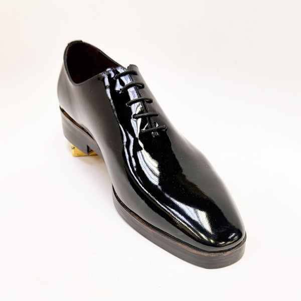 C Collection Patent Leather Oxford - Black