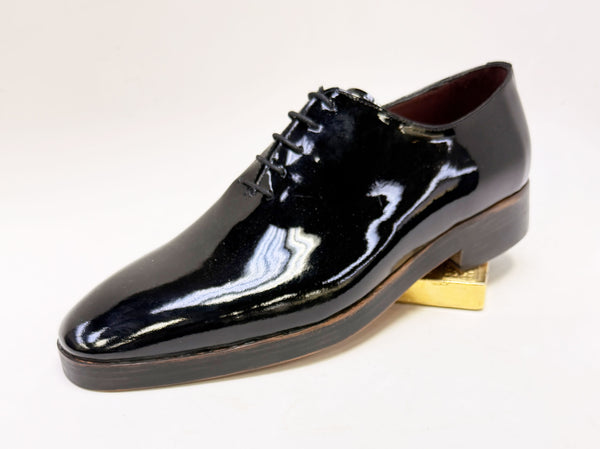 C Collection Patent Leather Oxford - Black