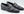 C Collection Leather Loafer - Black