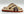 C Collection Leather Sandal - Brown/Beige