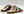 C Collection Leather Sandal - Green/Beige