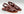 C Collection Leather Sandal - Brown
