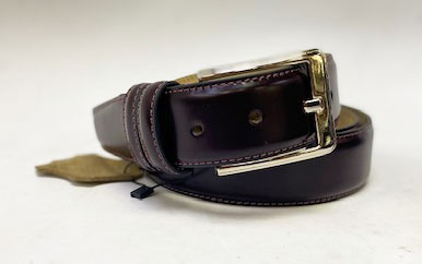 C Collection Leather Loafer - Burgundy