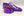 C Collection Patent Leather Belt - Purple