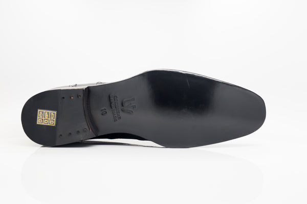 Ugo Vasare Stanford Calfskin Boot - Black