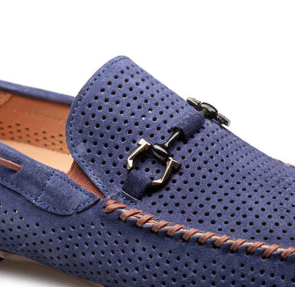 Mezlan Tarraco Suede Moccasin