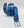 Carrucci Calfskin Belt - Blue