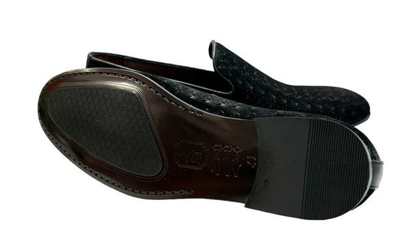 Pelle Warren Suede Loafer - Black