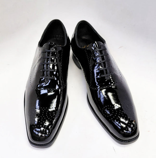 Maurice Weston II Patent Leather Oxford - Black