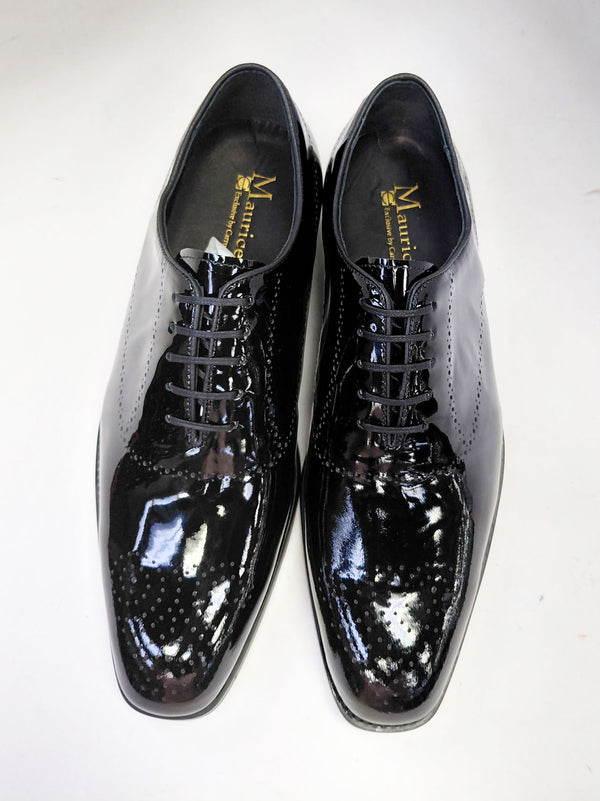 Maurice Weston II Patent Leather Oxford - Black