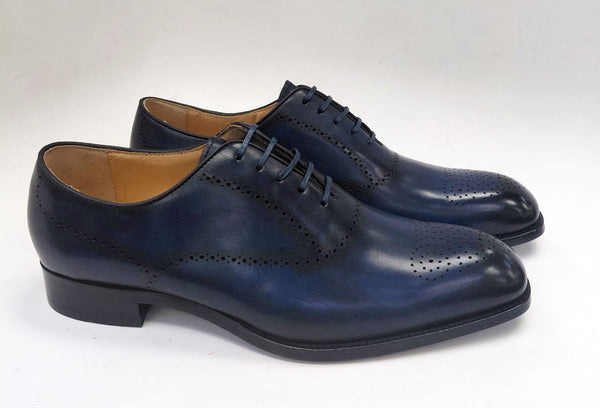 Maurice Weston Calfskin Oxford - Navy