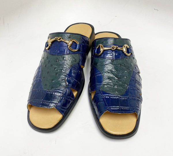 C&E Maurice Calfskin Slip-On - Navy