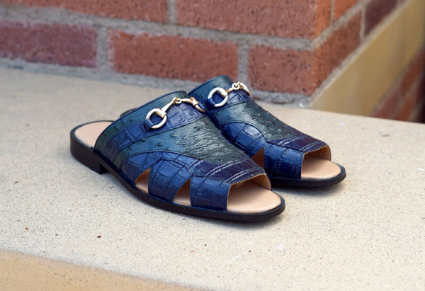 C&E Maurice Calfskin Slip-On - Navy