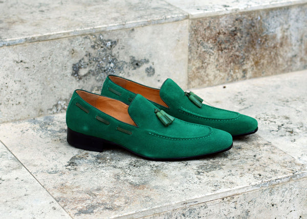 Maurice Suede Loafer - Green