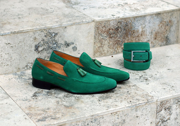 Maurice Suede Loafer - Green
