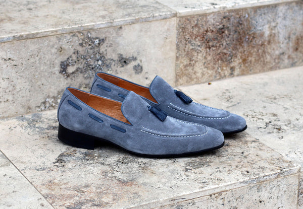 Maurice Suede Loafer - Grey