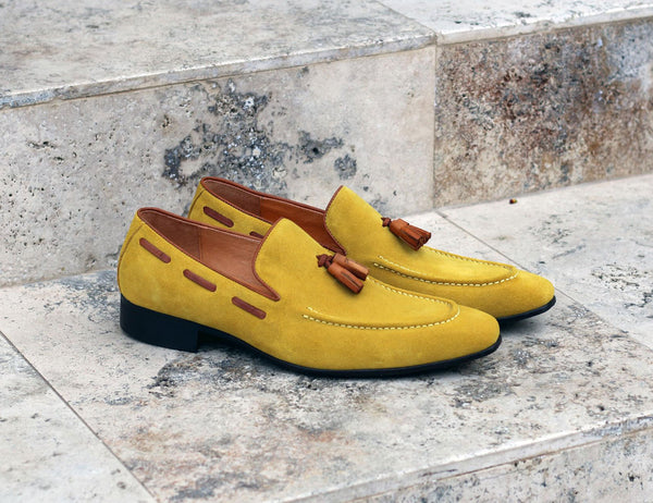 Maurice Suede Loafer - Mustard