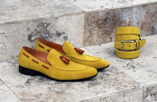 Maurice Suede Loafer - Mustard
