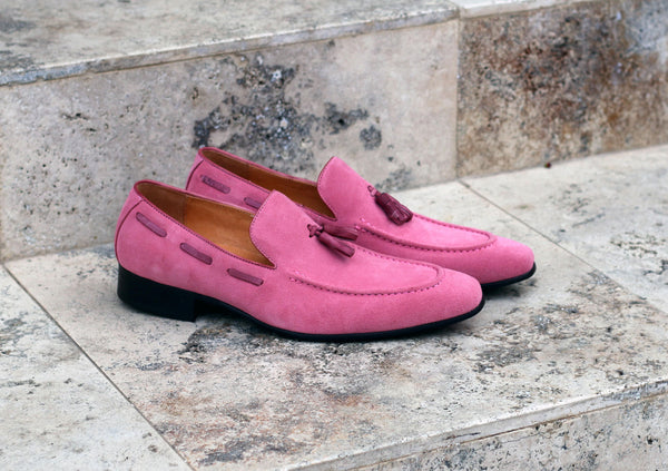 Maurice Suede Loafer - Rose