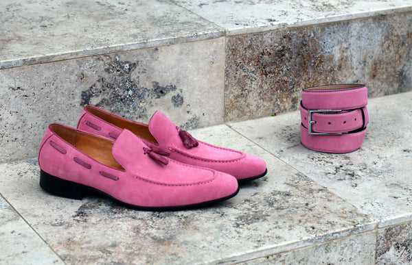 Maurice Suede Loafer - Rose