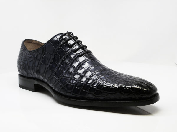 Ugo Vasare Alligator Oxford - Black