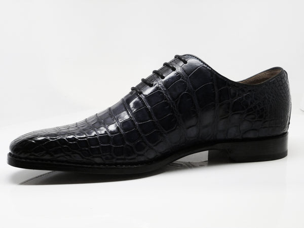 Ugo Vasare Alligator Oxford - Black