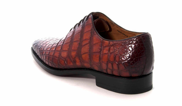 Ugo Vasare Alligator Oxford - Sport/Rust
