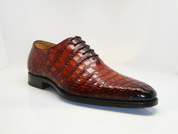 Ugo Vasare Alligator Oxford - Sport/Rust