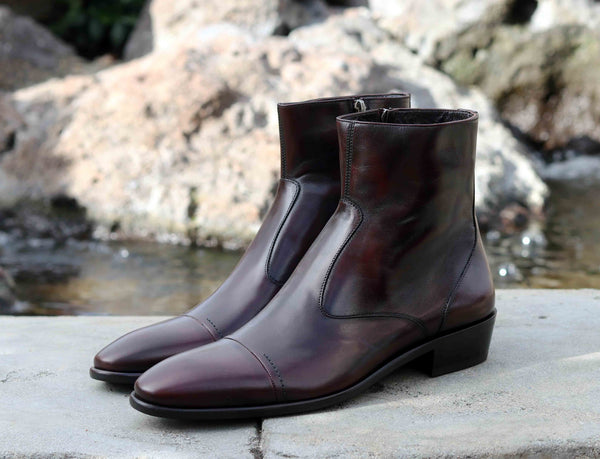 Corrente Calfskin Boot - Brown