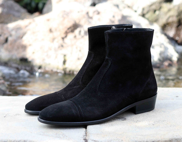 Corrente Suede Boot - Black