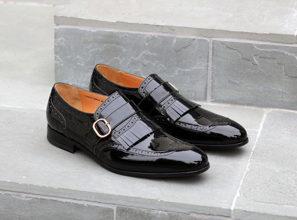 Ugo Vasare Slip-On Calfskin Loafer - Black