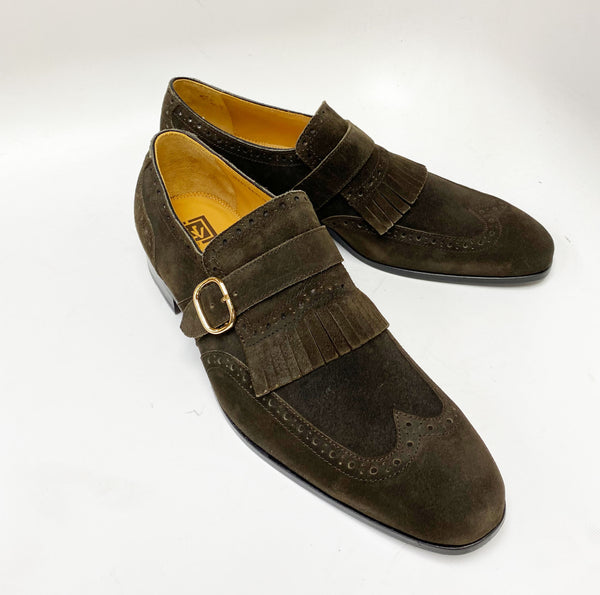 Ugo Vasare Suede Loafer - Brown